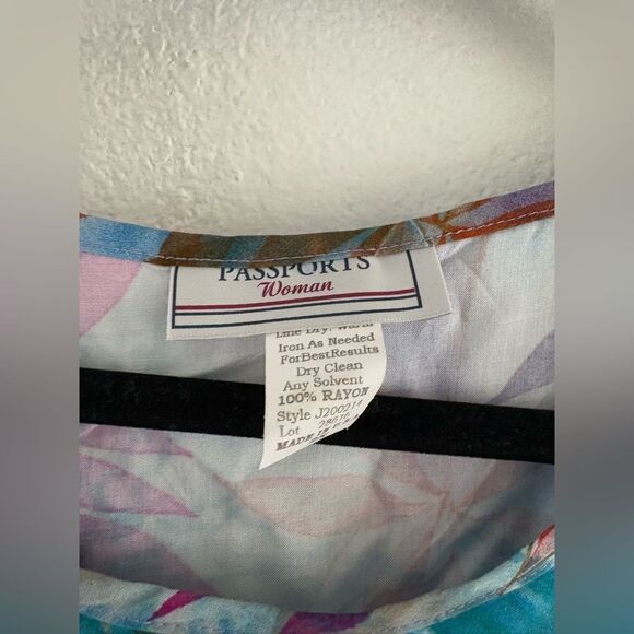 Passport 3 pieces capri purple pants set 2X - Picture 11 of 15